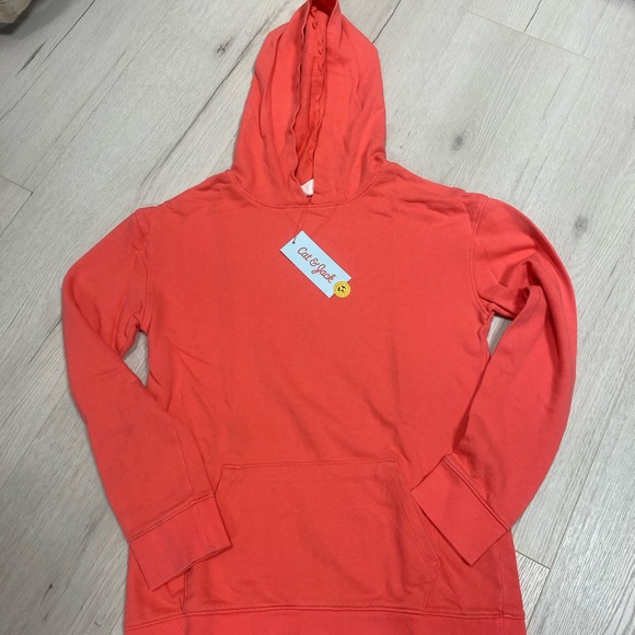 Cat & Jack Other - Cat & Jack Vibrant Coral Hoodie